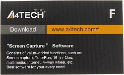 Мышь A4Tech V-Track Padless N-70FX черный оптическая 1600dpi USB для ноутбука 7but