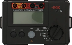 Мегаомметр RGK RT-10 цифровой черный (755238)