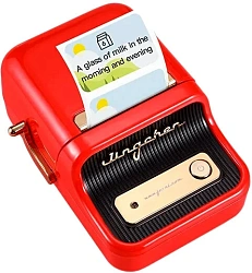 Термопринтер Niimbot B21S red (1746726) 203dpi 60мм/с/USB/BT для печ.этик. красный