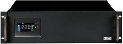 Источник бесперебойного питания Powercom King Pro RM KIN-3000AP LCD 2400Вт 3000ВА черный