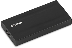 Накопитель SSD Digma USB3.2 Gen2x2 1TB DGSM8001T2MGG MEGA X 1.8" темно-серый