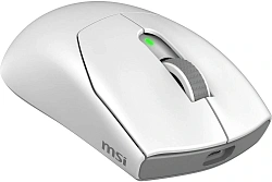 Мышь MSI Forge GM340 белый оптическая 12000dpi беспров. BT/Radio USB 5but (S12-4301750-HH9)