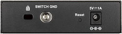 Коммутатор D-Link DGS-1100-05V2/A1A (L2) 5x1Гбит/с настраиваемый