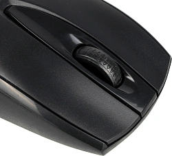 Мышь Оклик 540MW черный оптическая 1200dpi беспров. USB для ноутбука 3but (1175373)