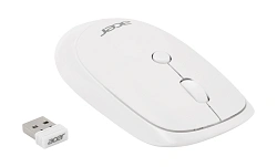 Мышь Acer OMR138 белый оптическая 1600dpi беспров. USB 3but (ZL.MCEEE.01L)