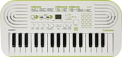 Синтезатор Casio SA-50 32клав. зеленый/белый
