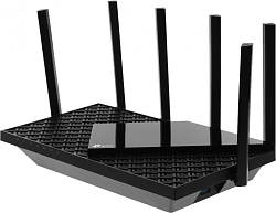 Роутер беспроводной TP-Link ARCHER AX72 PRO AX5400 10/100/1000BASE-TX черный