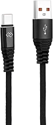 Кабель Digma DG-USBA-С-1M-27W USB (m)-USB Type-C (m) 1м черный