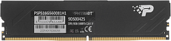 Память DDR5 16GB 5600MHz Patriot PSP516G560081H1 Signature Premium RTL PC5-44800 CL46 DIMM 288-pin 1.1В single rank с радиатором Ret