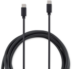 Кабель Buro BU-USB-CC-1.2M-100W USB Type-C (m)-USB Type-C (m) 1.2м черный