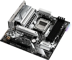 Материнская плата Asrock B650M PRO RS Socket AM5 AMD B650 4xDDR5 mATX AC`97 8ch(7.1) 2.5Gg RAID+HDMI+DP