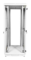 Шкаф коммутационный ЦМО (ШТК-М-42.8.8-4ААА) напольный 42U 800x800мм пер.дв.перфор. задн.дв.стал.лист 2 бок.пан. 1010кг белый 655мм 123.1кг 180град. 2030мм