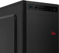ПК IRU Planio 310H6SEV MT i3 13100 (3.4) 16Gb SSD256Gb UHDG 730 FreeDOS GbitEth 400W черный (RUS) (2113500)