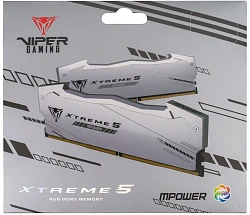 Память DDR5 2x16GB 6000MHz Patriot PVXR532G60C30KM Viper Xtreme 5 RGB RTL Gaming PC5-48000 CL30 DIMM 288-pin 1.35В с радиатором Ret