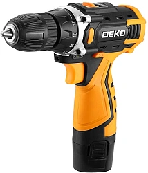 Дрель-шуруповерт Deko DKCD12V аккум. патрон:быстрозажимной (кейс в комплекте) (083-1006)