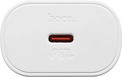 Сетевое зар./устр. Hoco N22 25W (PD+QC+AFC) USB Type-C универсальное белый