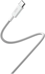 Кабель Xiaomi BHR087KGL USB Type-C (m)-USB Type-C (m) 1м белый