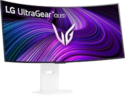 Монитор LG 38" 39GX90SA-W белый IPS LED 21:9 HDMI M/M матовая HAS 275cd 178гр/178гр 3840x1440 240Hz DP Quad 2K (1440p) USB 10.8кг