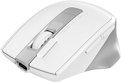 Мышь A4Tech Fstyler FB45CS Air белый оптическая 2000dpi silent беспров. BT/Radio USB 7but (FB45CS AIR USB (SILVER WHITE))