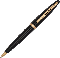 Ручка шариков. Waterman Carene (S0700380) Black GT M син. черн. подар.кор.