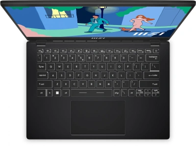 Ноутбук MSI Modern 14 C7M-048US Ryzen 7 7730U 16Gb SSD512Gb AMD Radeon Graphics 14" IPS FHD (1920x1080) Windows 11 Home Multi Language black WiFi BT Cam (9S7-14JK12-048)
