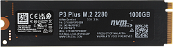 Накопитель SSD Crucial PCIe 4.0 x4 1TB CT1000P3PSSD8 P3 Plus M.2 2280
