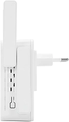 Повторитель беспроводного сигнала Digma D-WR310 (D-WR310V2) N300 Wi-Fi белый