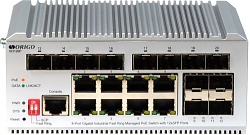 Коммутатор Origo OI3120P/185W OI3120P/185W/A1A (L2) 8x1Гбит/с 12SFP 8PoE+ 185W управляемый