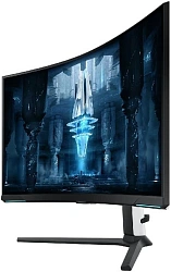 Монитор Samsung 32" Odyssey Neo G8 S32BG850NMXUE белый VA LED 1ms 16:9 HDMI полуматовая HAS Piv 350cd 178гр/178гр 3840x2160 240Hz DP 4K USB 8.9кг