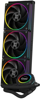 Система водяного охлаждения ID-Cooling SL360 ARGB Soc-AM5/AM4/1200/1700/1851 черный 4-pin 14-30dB Al+Cu LCD 350W Ret