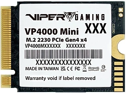 Накопитель SSD Patriot PCIe 4.0 x4 1TB VP4000M1TBM23 VP4000 Mini M.2 2230