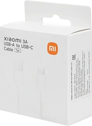 Кабель Xiaomi BHR087GGL USB (m)-USB Type-C (m) 1м белый коробка