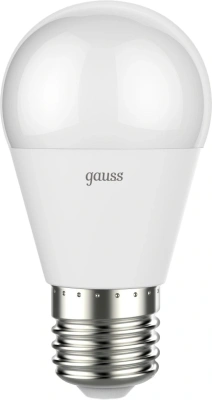Лампа светодиодная Gauss 105102107-D 7Вт цок.:E27 св.свеч.бел.теп. (упак.:1шт)