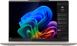 Ноутбук Lenovo Yoga 7 14AKP10 Ryzen AI 7 350 24Gb SSD1Tb AMD Radeon 860M 14" OLED Touch WUXGA (1920x1200) Windows 11 Home beige WiFi BT Cam (83JR0061RK)