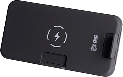 Мобильный аккумулятор Cactus CS-PBFSQT-10000 10000mAh QC/PD 18W 3A USB-A/USB-C беспров.зар. черный