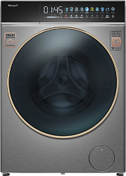 Стиральная машина Weissgauff WMD 58411 Direct Drive Inverter Premium Steam Stee класс: B загр.фронтальная макс.:11кг (с сушкой) нержавеющая сталь инвертор