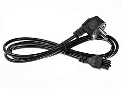 Кабель Premier 5-282CU IEC C5 (3-pin) Евровилка угловой 1.8м (5-282CU(0.75) 1.8) черный (Bulk)
