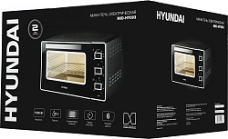Мини-печь Hyundai MIO-HY093 28л. 1600Вт черный