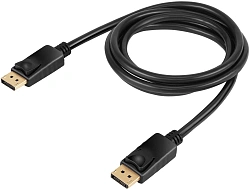 Кабель аудио-видео Buro BU-DP-v1.2-1.5m DisplayPort (m)/DisplayPort (m) 1.5м. черный