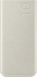 Мобильный аккумулятор Samsung EB-P3401 10000mAh PD3.0 25W 4.8A 2xUSB-C бежевый (EB-P3401XURGRU)