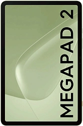 Планшет Tecno MegaPad 2 T1103 G99 (2.2) 8C RAM6Gb ROM128Gb 10.95" IPS 2560x1600 4G Android 16 зеленый 8Mpix 8Mpix BT WiFi microSD 2Tb 8200mAh 1776hrs