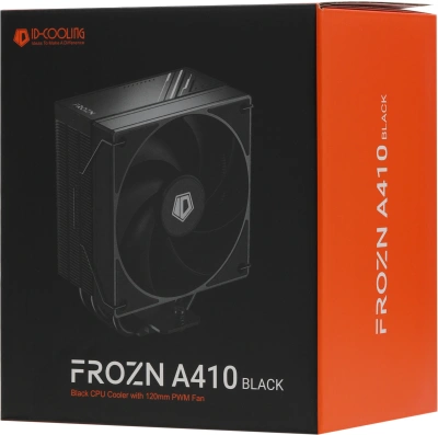 Устройство охлаждения(кулер) ID-Cooling Frozn A410 Soc-AM5/AM4/1200/1700/1851 черный 4-pin 29.85dB Al+Cu 220W 720gr Ret (FROZN A410 BLACK)