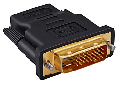 Переходник Buro HDMI (f) DVI-D (m) (HDMI-19FDVID-M_ADPT) черный