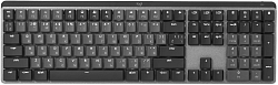 Клавиатура Logitech MX Mechanical механическая черный USB беспроводная BT/Radio slim LED (920-010766)
