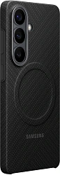 Чехол (клип-кейс) Samsung для Samsung Galaxy S26 Carbon Magnet Case with MagSafe черный (EF-KS942SNEGRU)