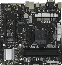 Материнская плата Biostar B550MX/E PRO Soc-AM4 AMD B550 4xDDR4 mATX AC`97 8ch(7.1) GbLAN RAID+VGA+DVI+HDMI