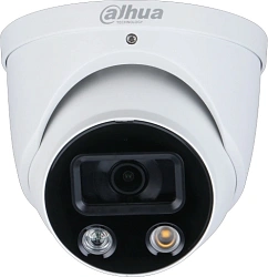 Камера видеонаблюдения IP Dahua DH-IPC-HDW3449HP-AS-PV-0360B-S5 3.6-3.6мм цв. корп.:белый/черный (DH-IPC-HDW3449HP-AS-PV-0360B)