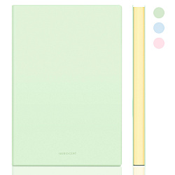 Блокнот Deli 22283LT-GREEN 210х143мм искусст. кожа 96л светло-зеленый