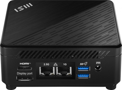 Неттоп MSI Cubi 5 12M-012XRU i7 1255U (1.7) 16Gb SSD512Gb Iris Xe без ОС 2.5xGbitEth+1xGbitEth WiFi BT 65W черный (9S6-B0A811-264)