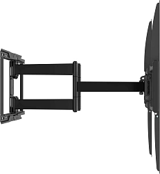 Кронштейн для телевизора Ultramounts UM968 черный 43"-105" макс.75кг настенный поворот и наклон